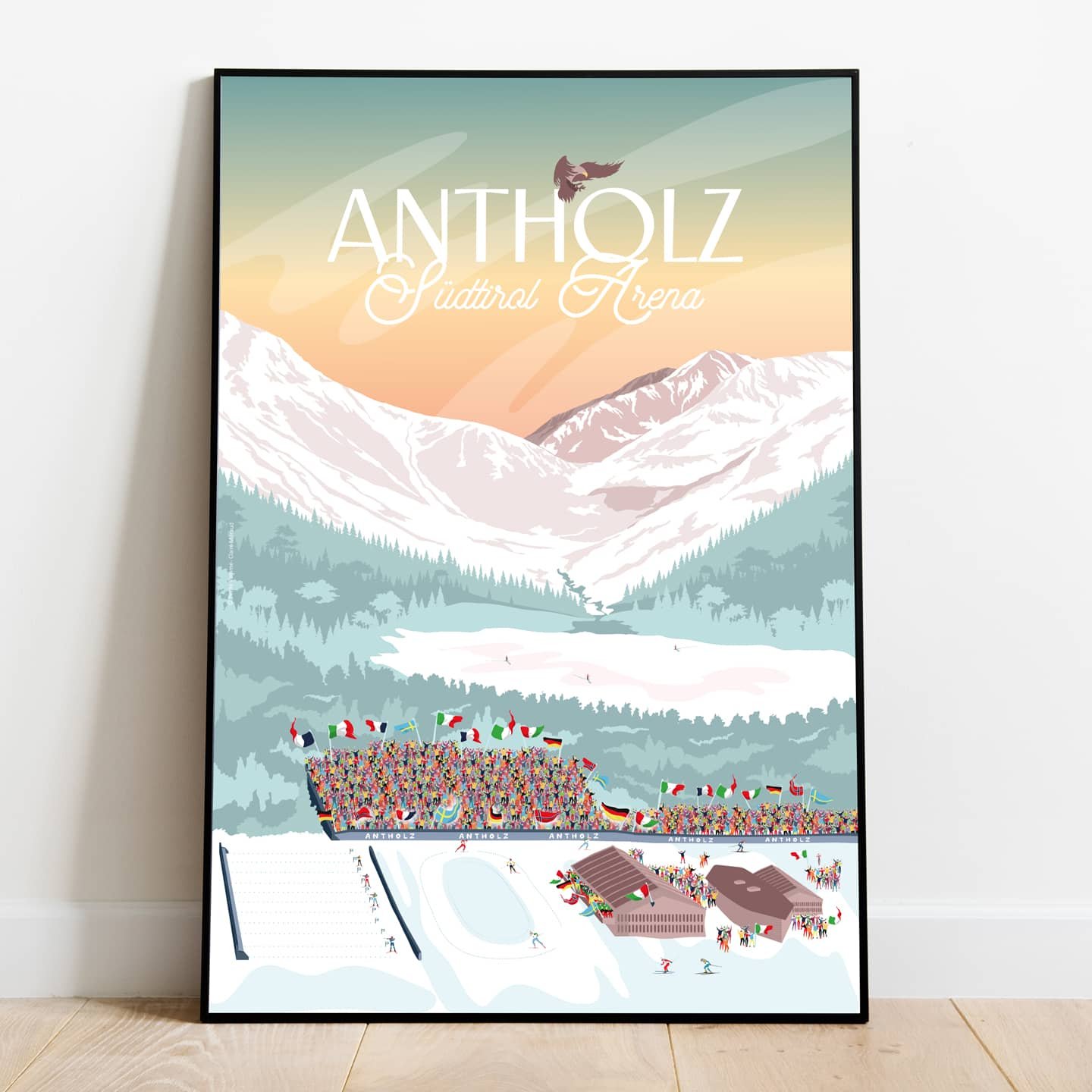 Poster biathlon Antholz
